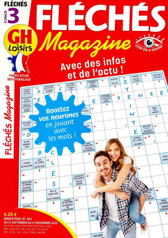 Numéro 201 magazine GH Fléchés Magazine Force 3