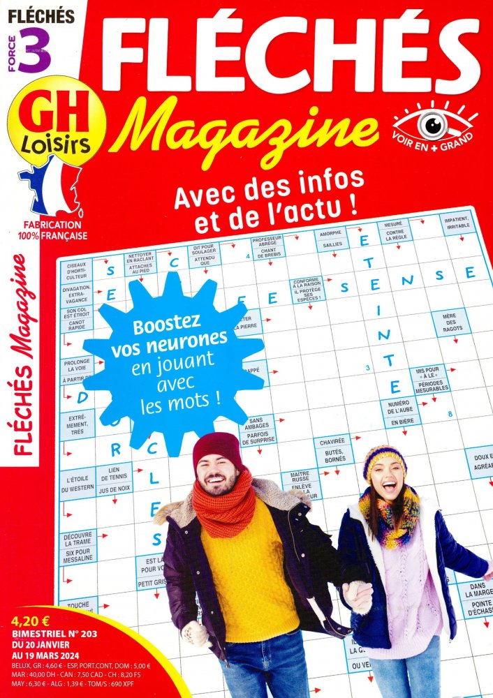 Numéro 203 magazine GH Fléchés Magazine Force 3