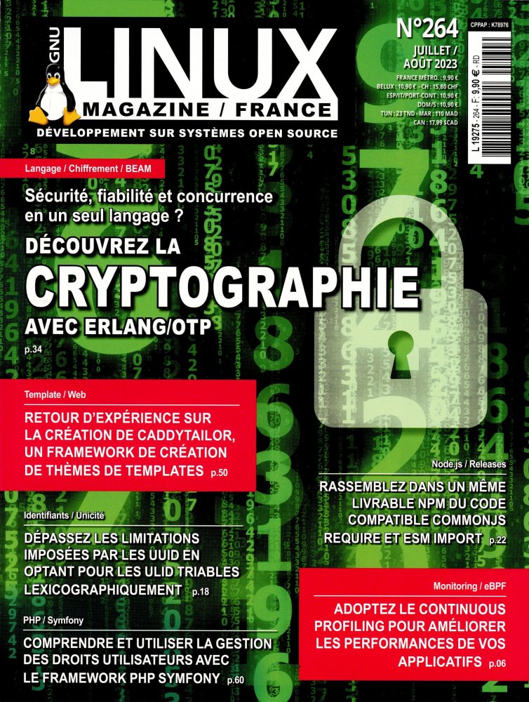 Numéro 264 magazine Linux Magazine