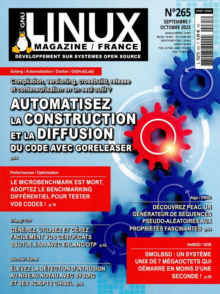 Numéro 265 magazine Linux Magazine