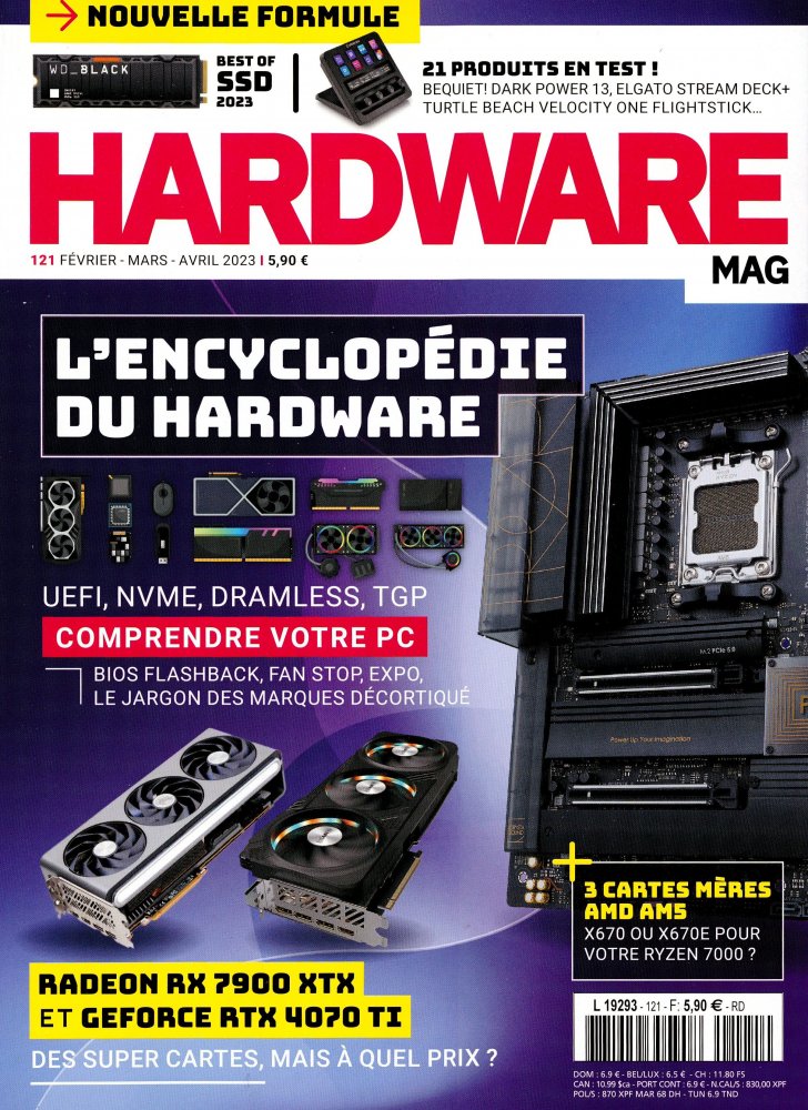 Numéro 121 magazine Hardware Magazine