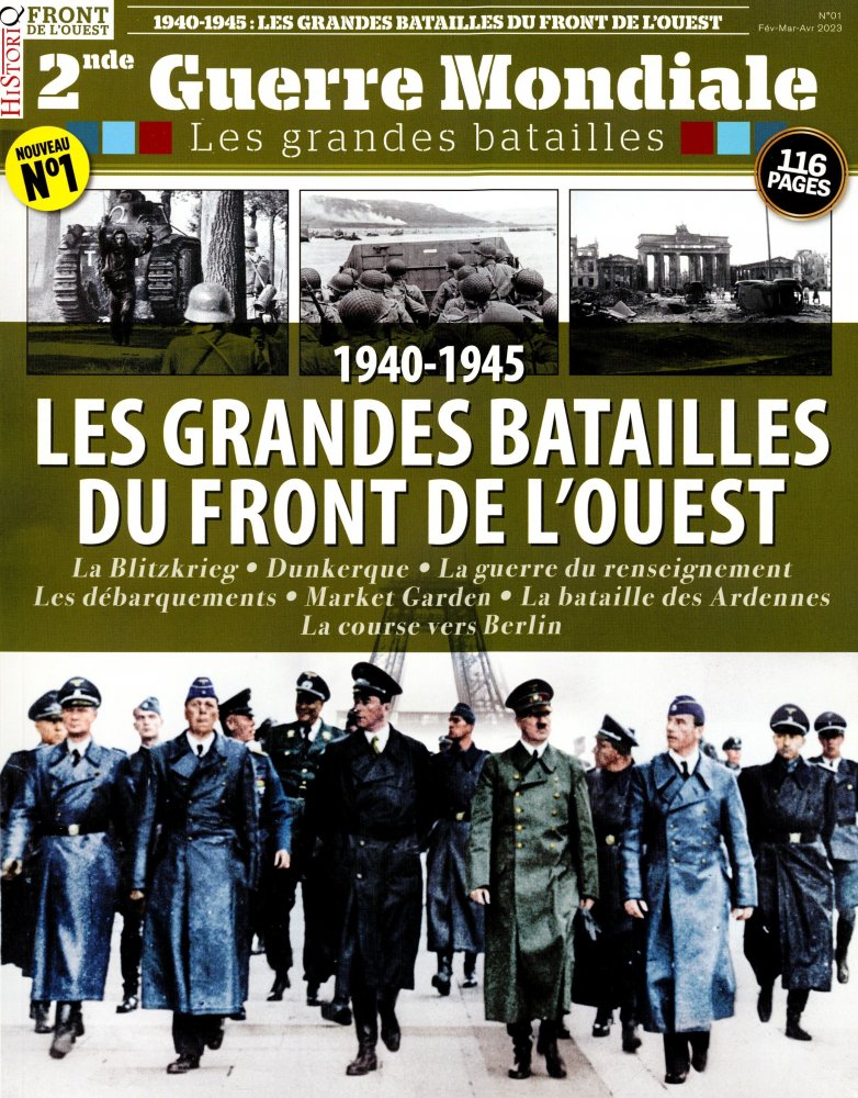 Numéro 1 magazine Les Grandes Batailles de la Seconde Guerre Mondiale