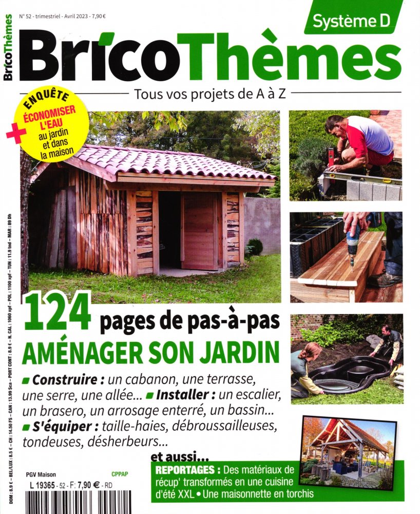 Numéro 52 magazine Bricothèmes Système D