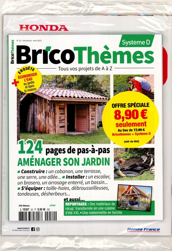 Numéro 52 magazine Bricothèmes + Système D