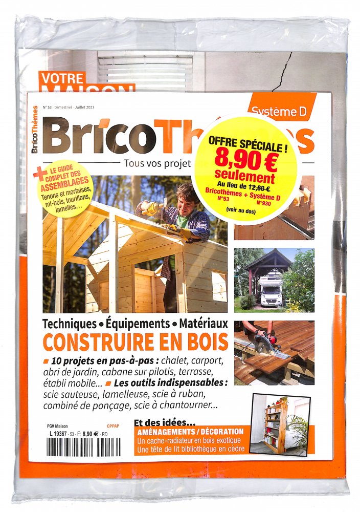 Numéro 53 magazine Bricothèmes + Système D