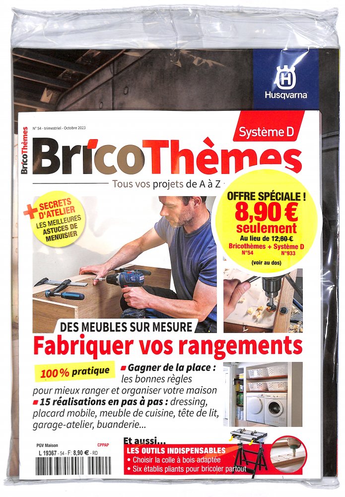 Numéro 54 magazine Bricothèmes + Système D