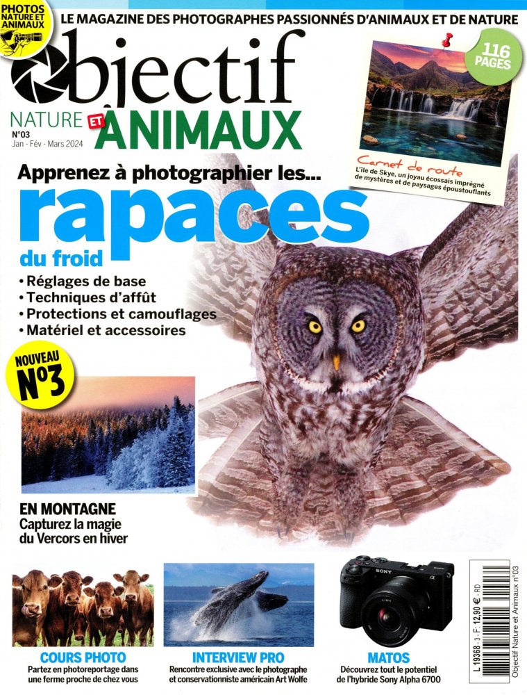 Numéro 3 magazine Objectif Nature Et Animaux