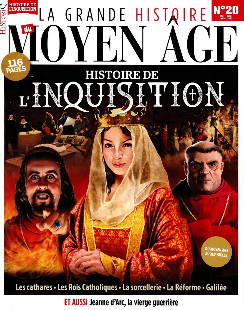 Numéro 20 magazine La Grande Histoire du Moyen Age