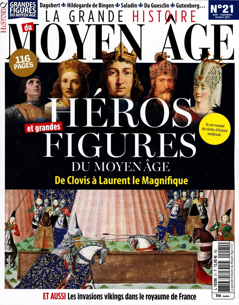 Numéro 21 magazine La Grande Histoire du Moyen Age