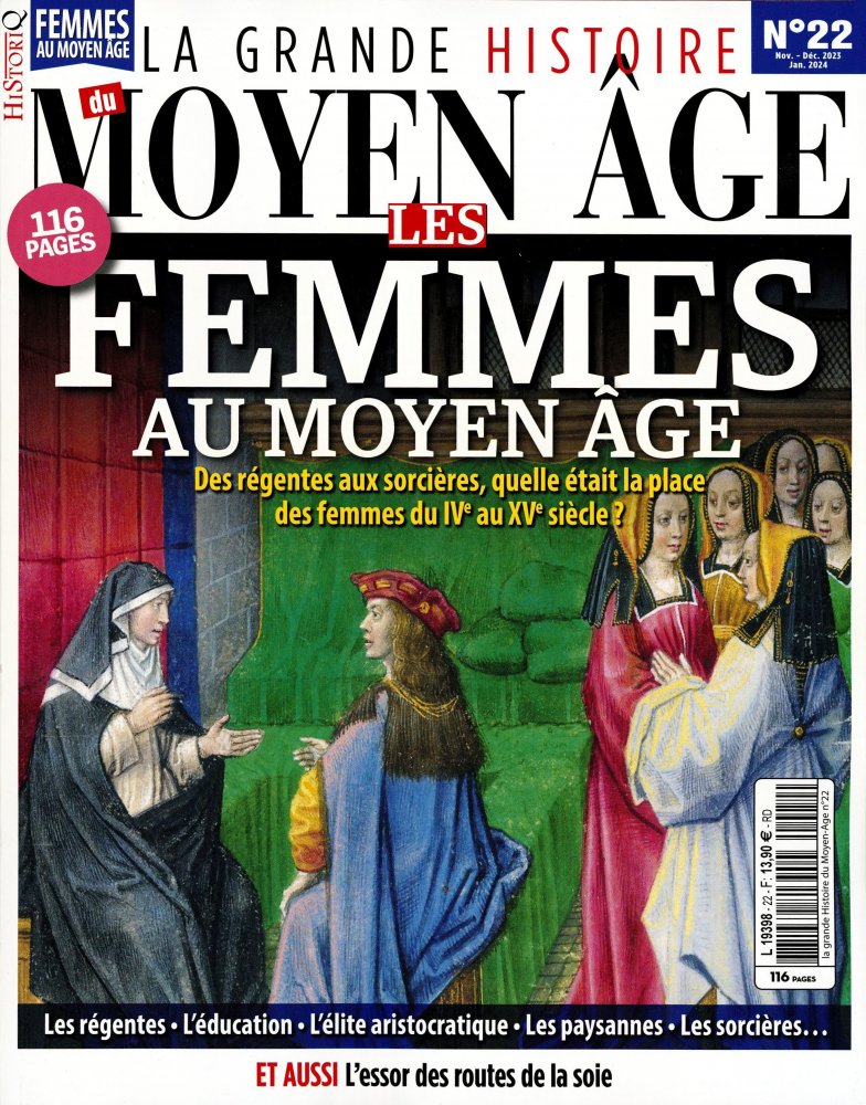 Numéro 22 magazine La Grande Histoire du Moyen Age