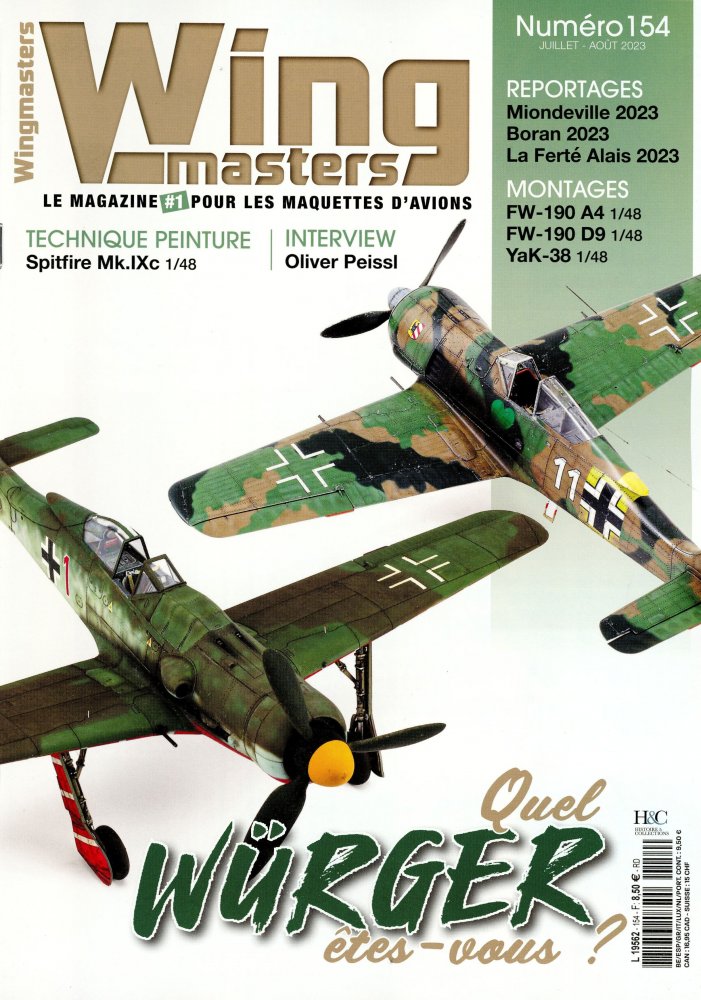 Numéro 154 magazine Wing Masters