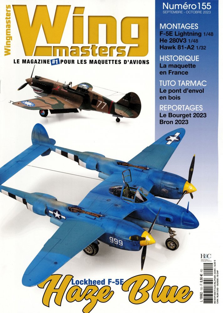 Numéro 155 magazine Wing Masters