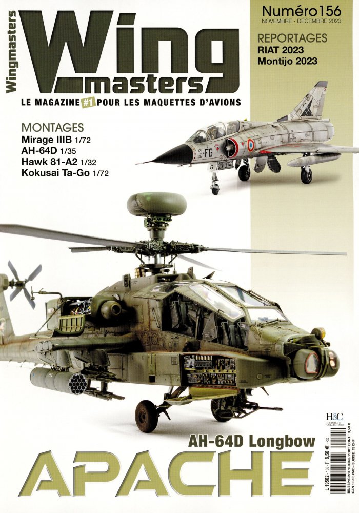 Numéro 156 magazine Wing Masters