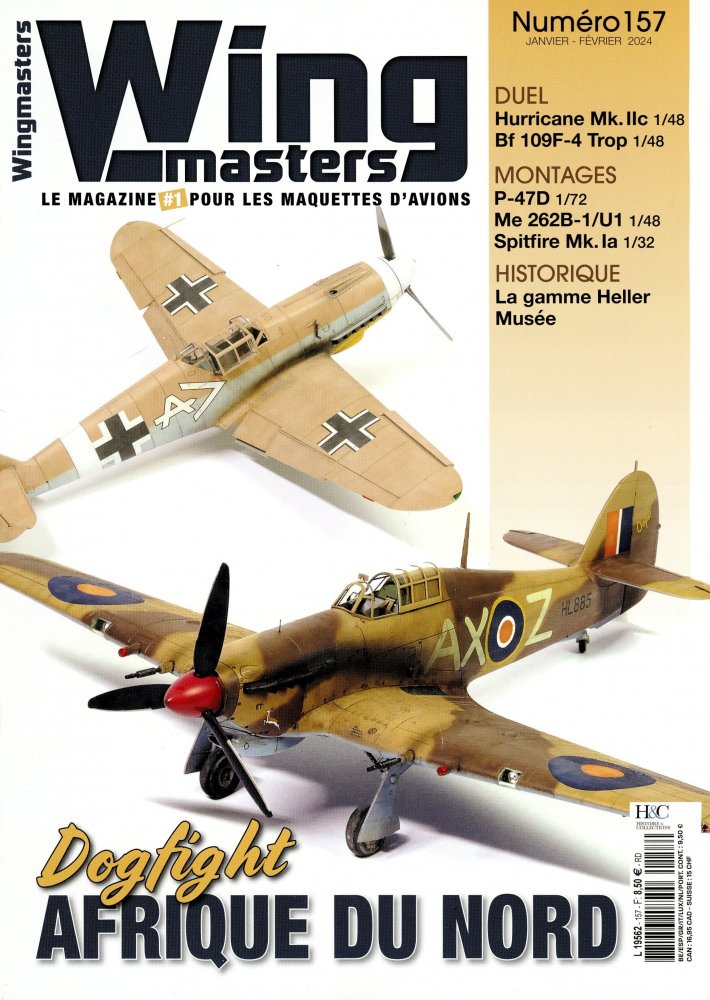 Numéro 157 magazine Wing Masters