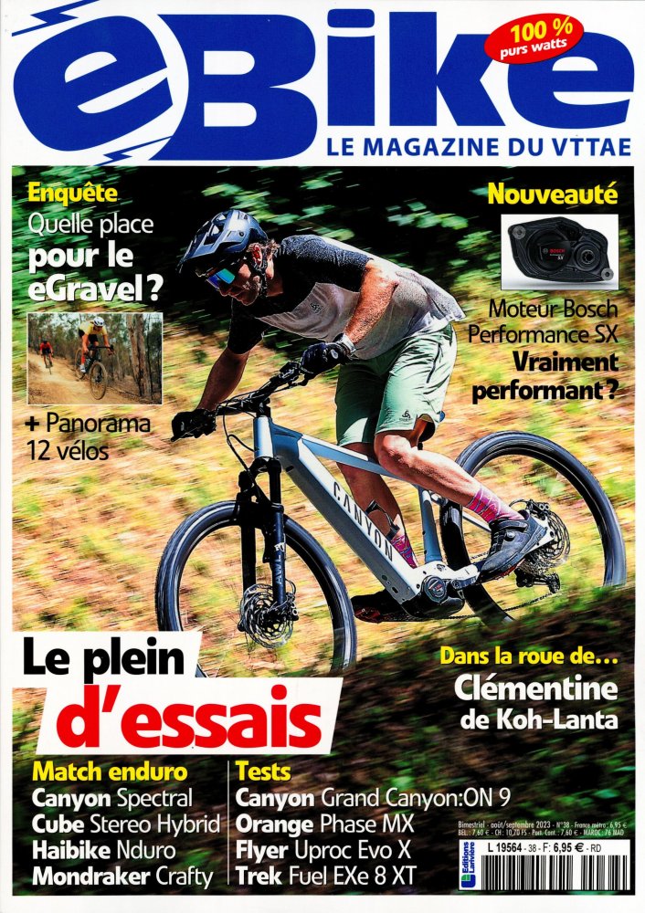 Numéro 38 magazine E Bike