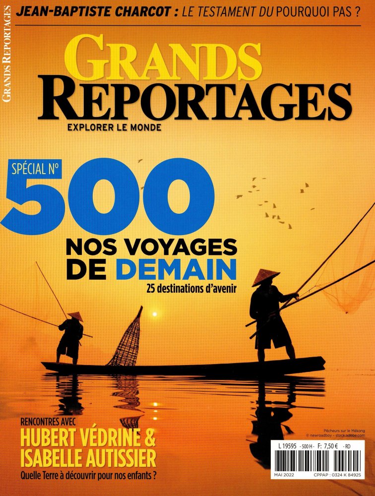 Numéro 500 magazine Grands Reportages