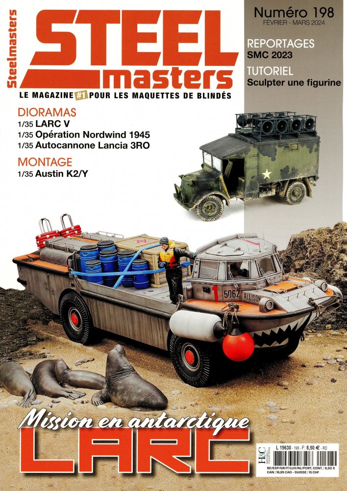 Numéro 198 magazine Steel Masters