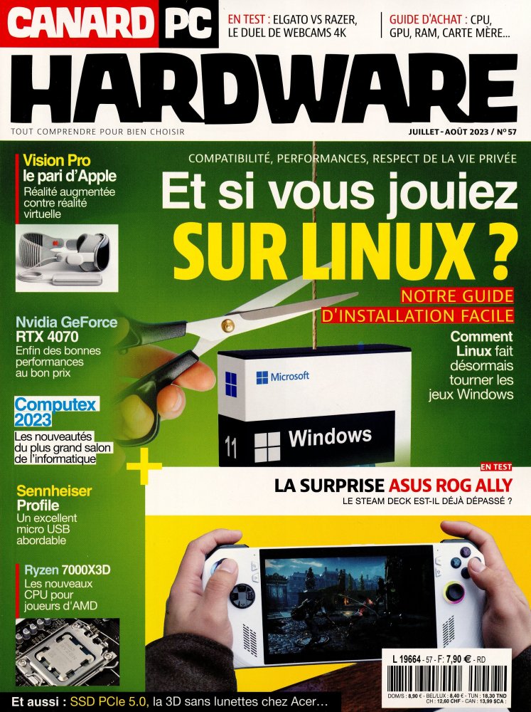 Numéro 57 magazine Canard PC Hardware