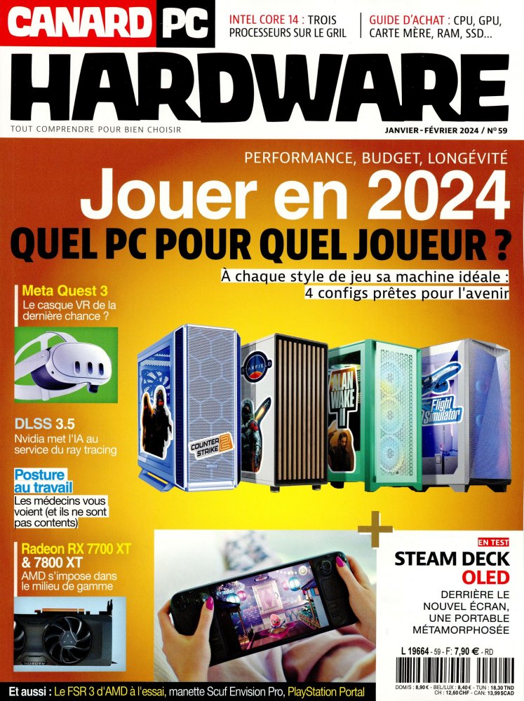 Numéro 59 magazine Canard PC Hardware