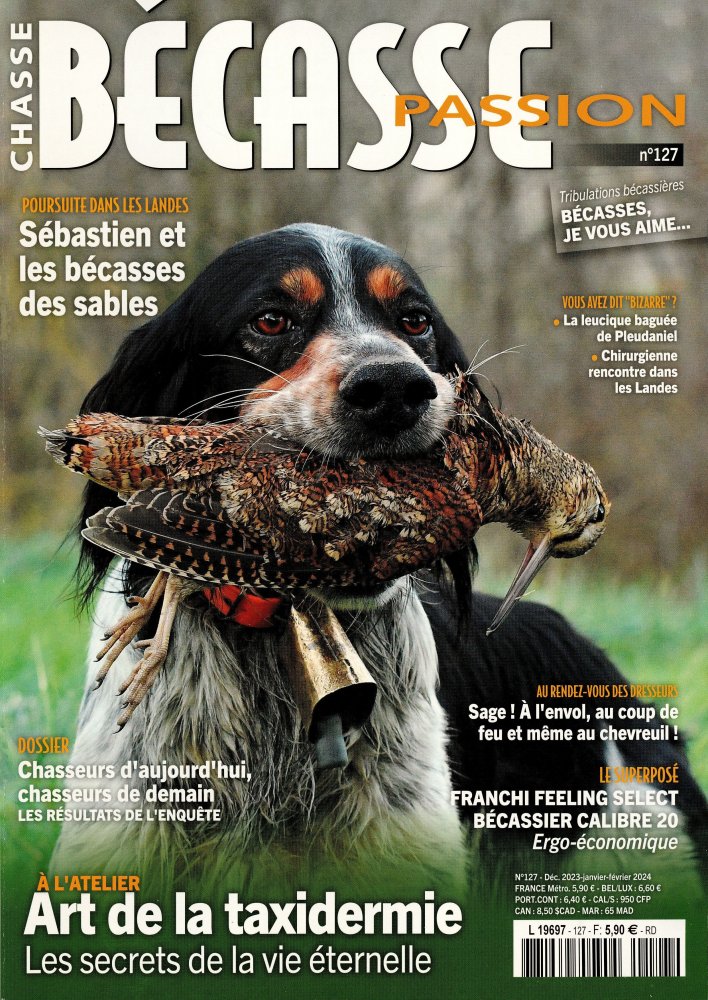 Numéro 127 magazine Bécasse Passion