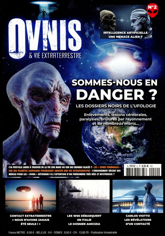 Numéro 2 magazine Ovnis et Vie Extraterrestre