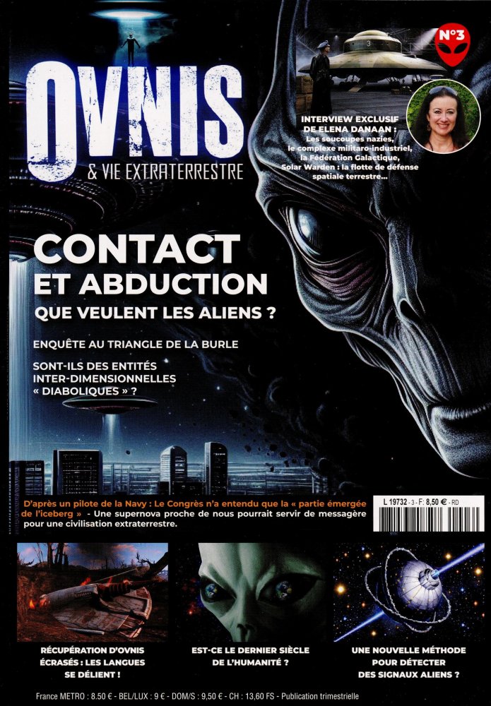 Numéro 3 magazine Ovnis et Vie Extraterrestre