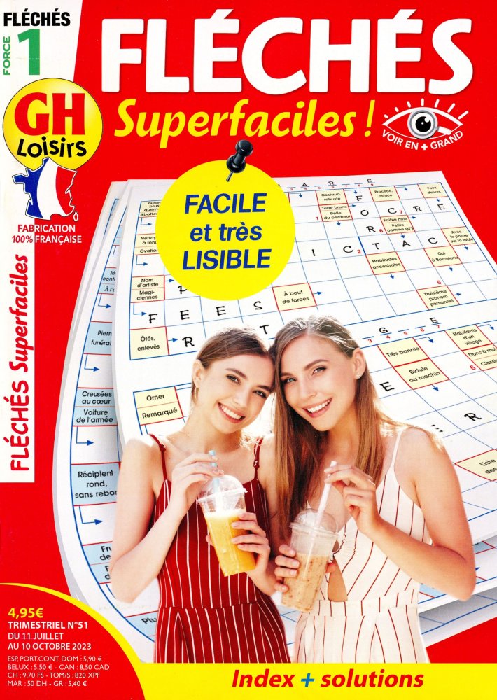 Numéro 51 magazine GH Fléchés Superfaciles Niv 1