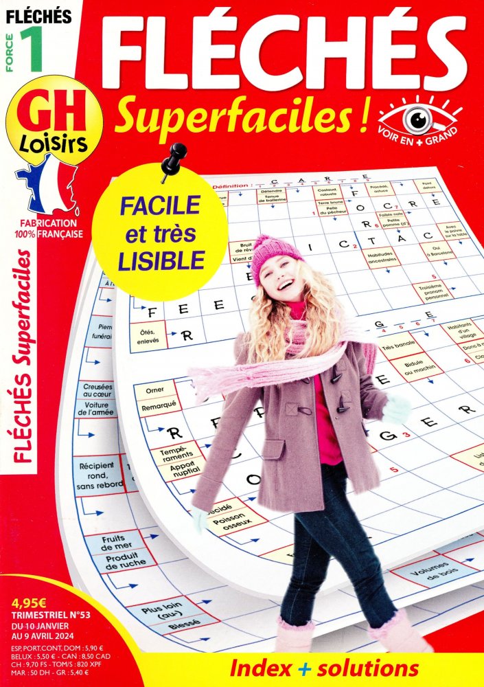 Numéro 53 magazine GH Fléchés Superfaciles Niv 1