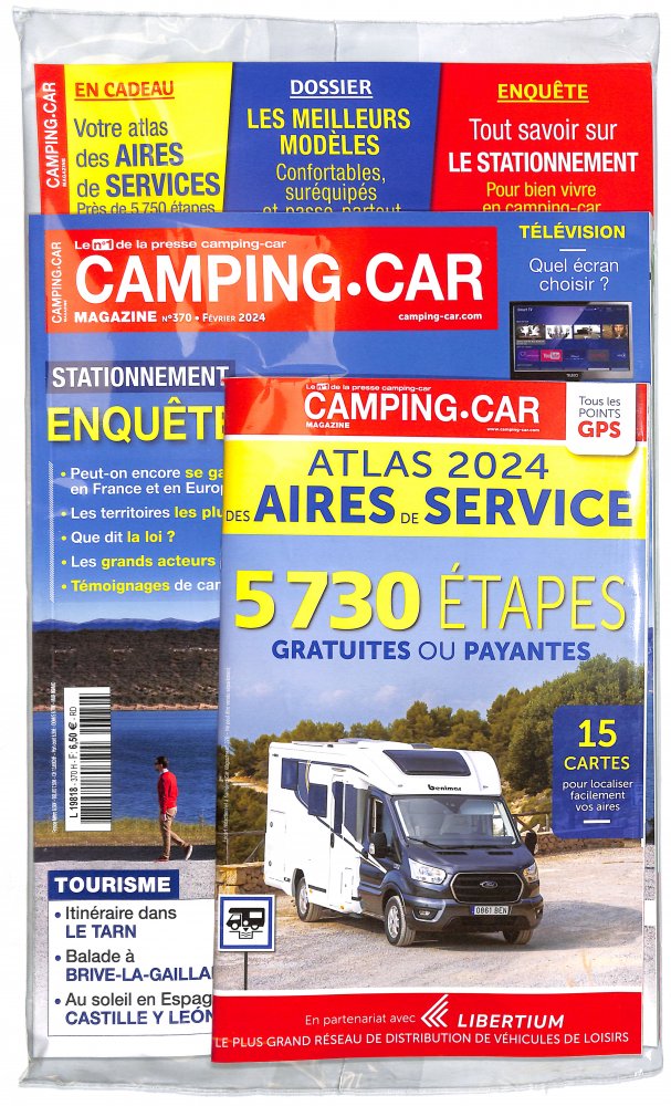 Numéro 370 magazine Camping-Car Magazine