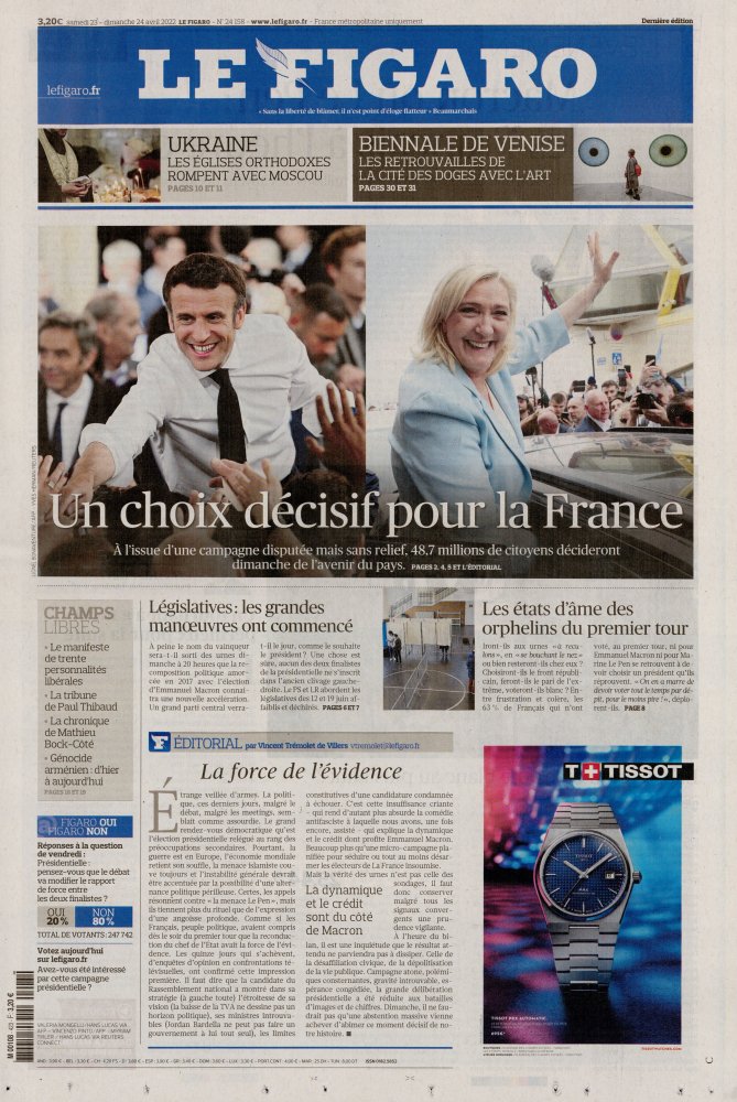 Numéro 423 magazine Le Figaro