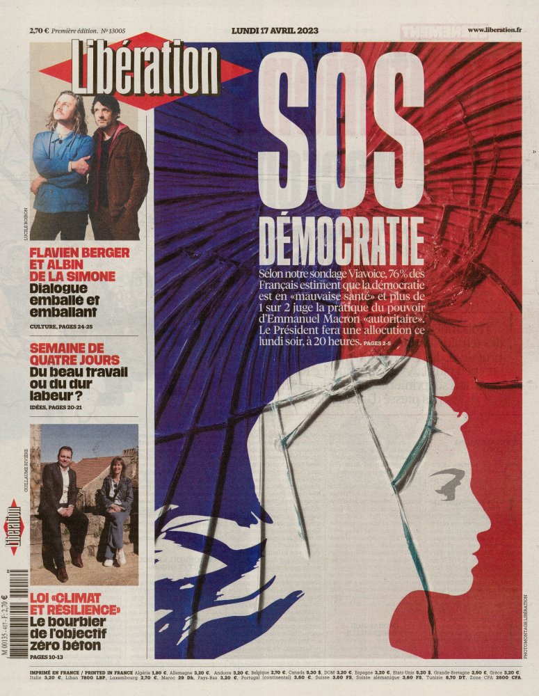 Numéro 417 magazine Libération
