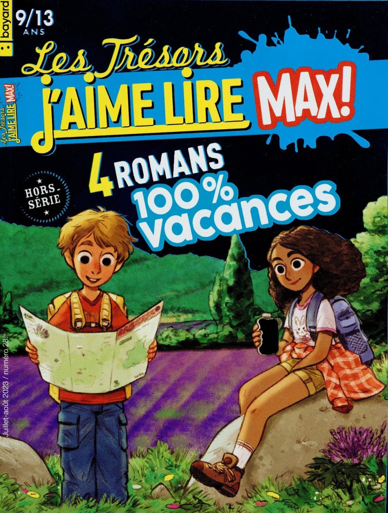 Numéro 28 magazine Les Trésors de J'aime Lire Max