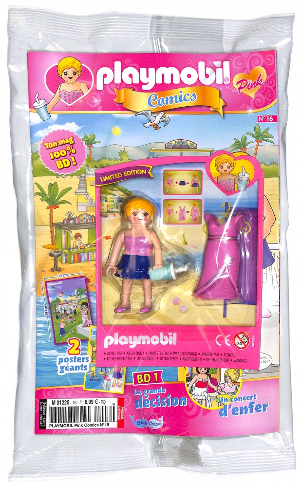 Numéro 16 magazine Playmobil Comics Pink