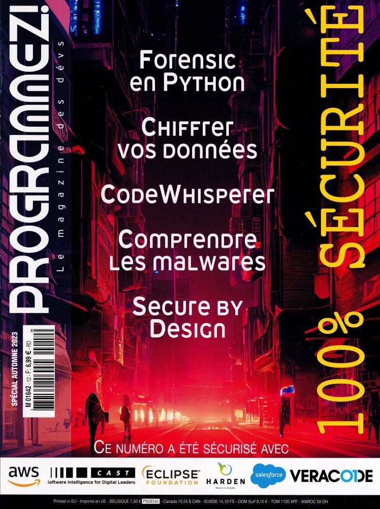 Numéro 12 magazine Programmez! Spécial Python