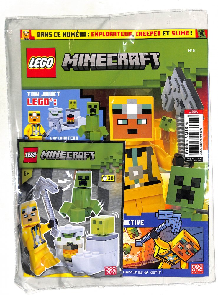 Numéro 6 magazine Lego Minecraft