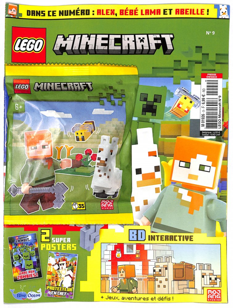 Numéro 9 magazine Lego Minecraft