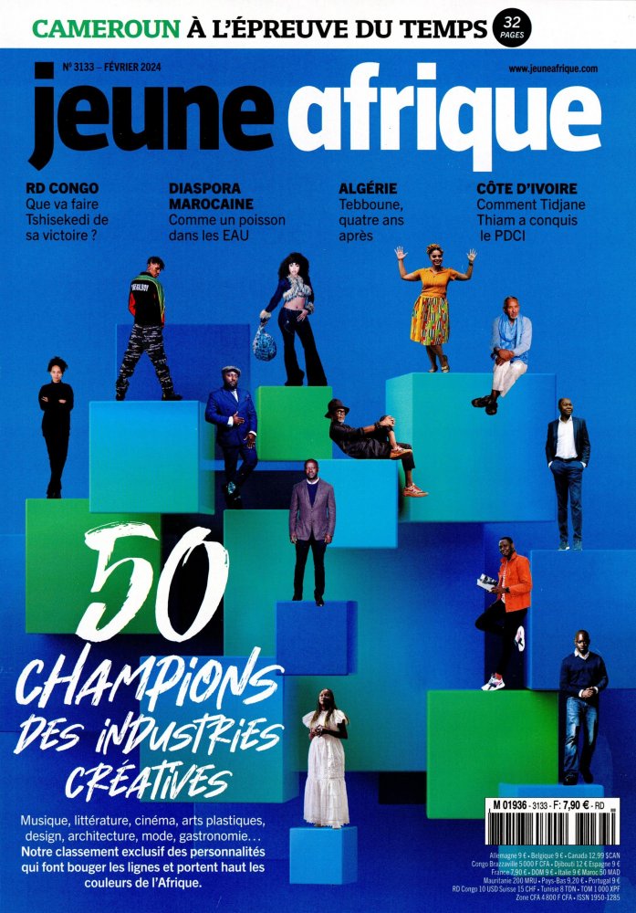 Numéro 3133 magazine Jeune Afrique