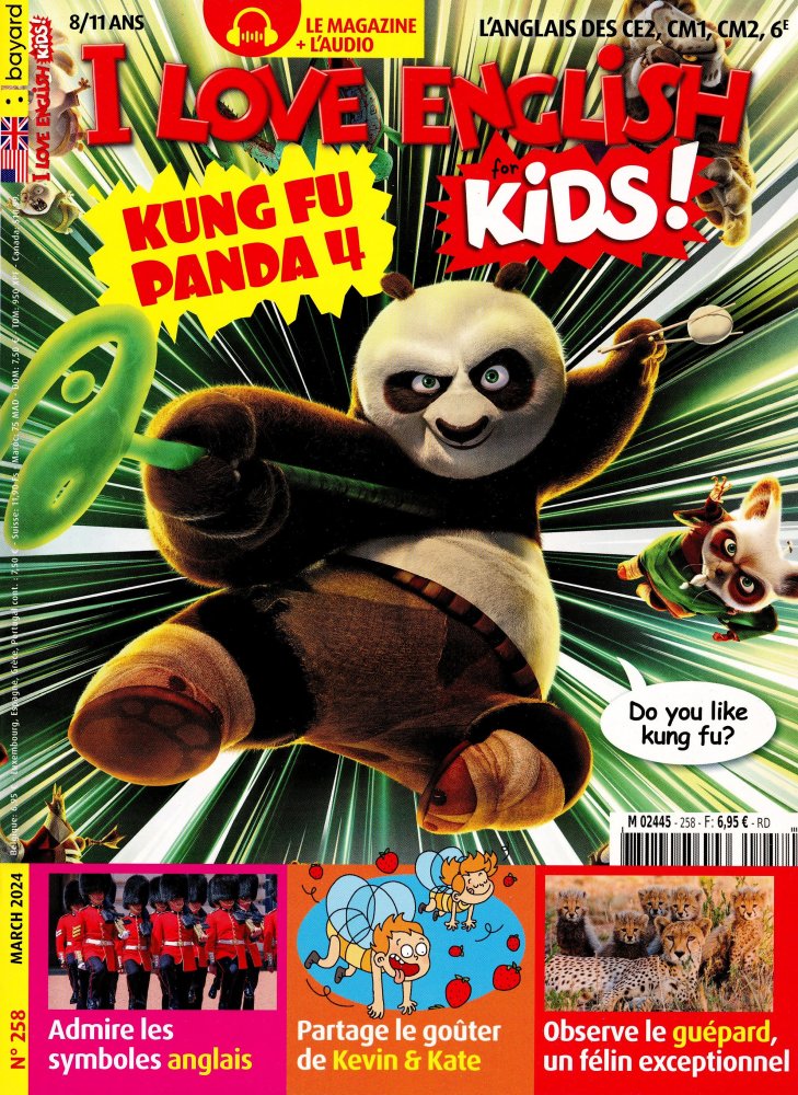 Numéro 258 magazine I Love English for Kids !