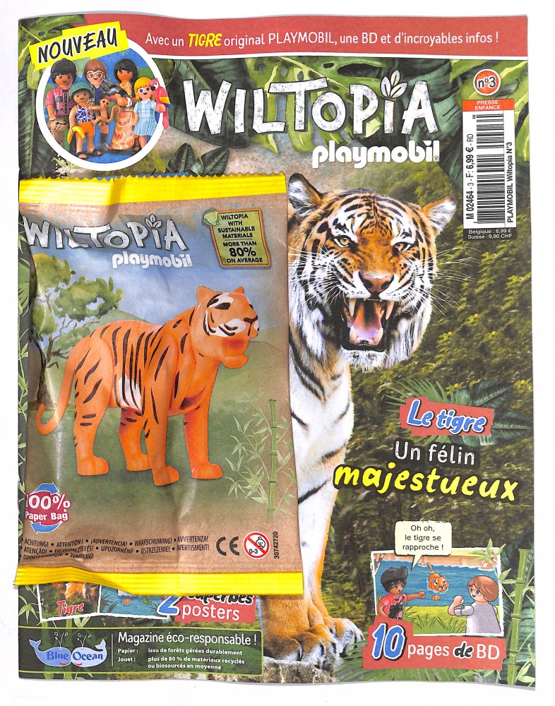 Numéro 3 magazine Wiltopia Playmobil