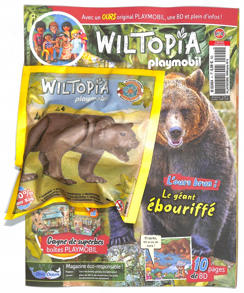 Numéro 4 magazine Wiltopia Playmobil