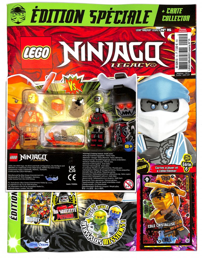 Numéro 15 magazine Lego Ninjago Edition Spéciale