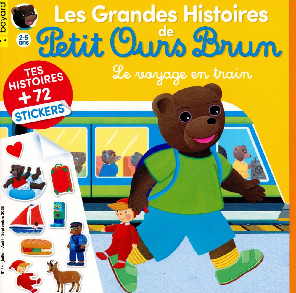 Numéro 44 magazine Les Grandes Histoires de Petit Ours Brun