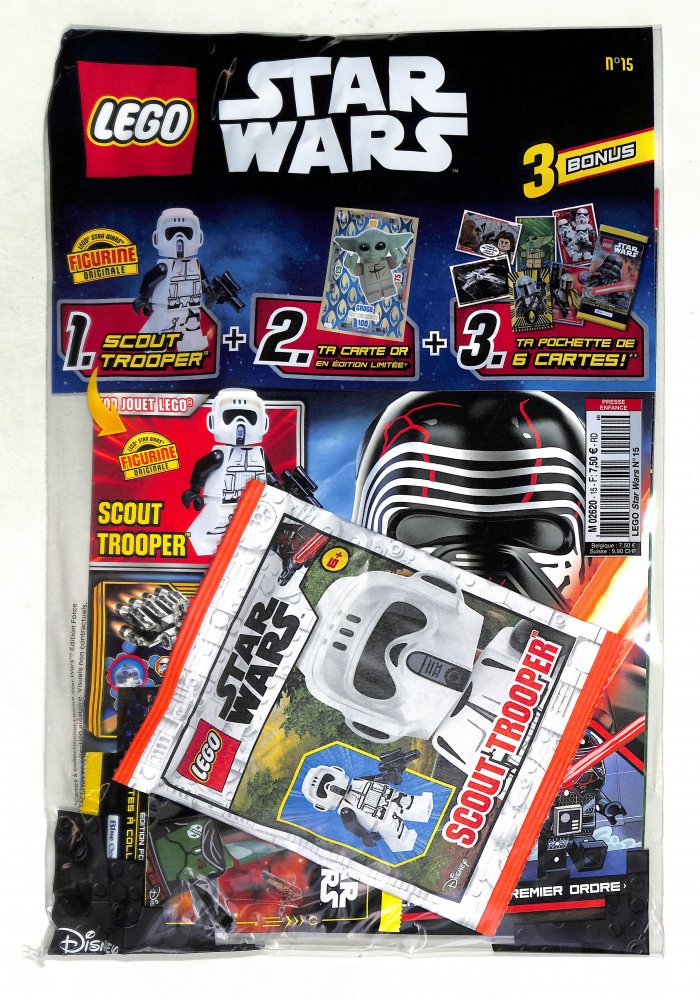 Numéro 15 magazine Lego Star Wars