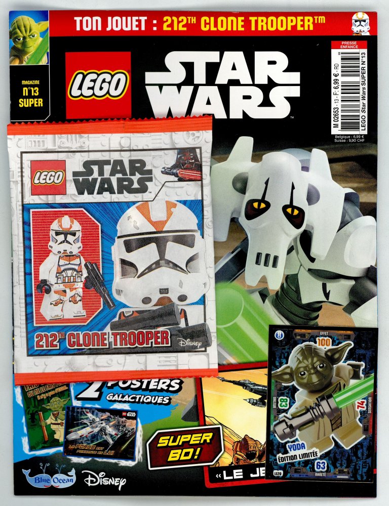 Numéro 13 magazine Lego Star Wars Super