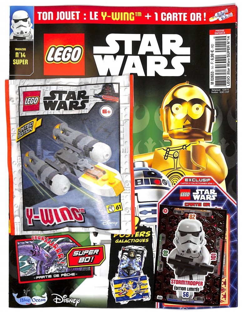 Numéro 14 magazine Lego Star Wars Super