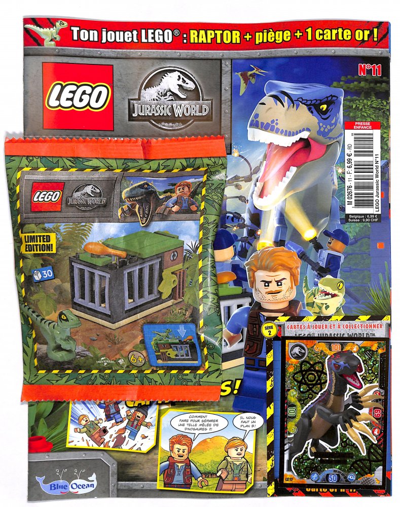 Numéro 11 magazine Lego Jurassic World