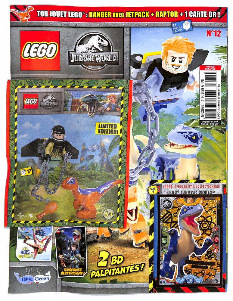 Numéro 12 magazine Lego Jurassic World