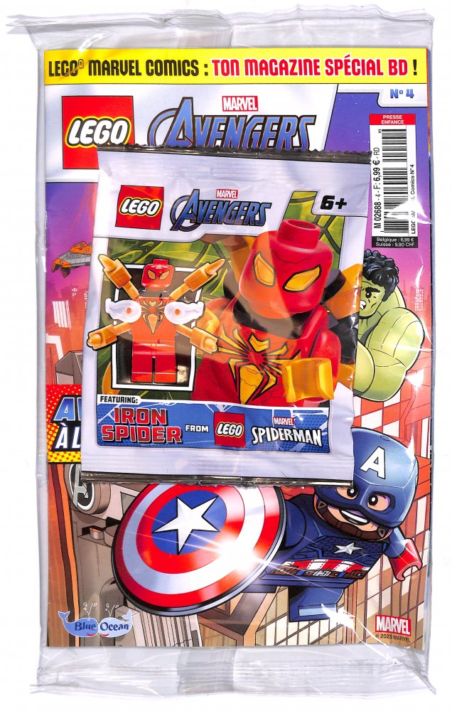 Numéro 4 magazine Lego Marvel Avengers