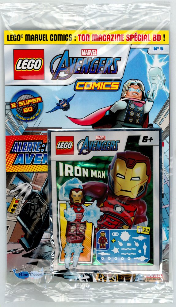Numéro 5 magazine Lego Marvel Avengers