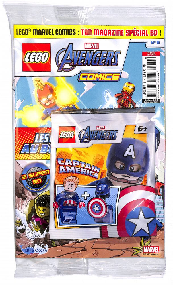 Numéro 6 magazine Lego Marvel Avengers